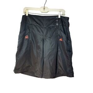 Adidas Signature Black Climalite Clima365 Snaps Pockets Golf Shorts Size Medium